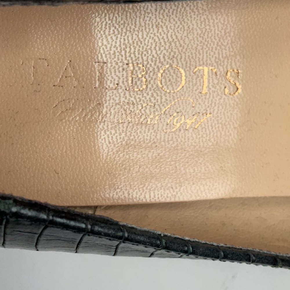Talbots Croc Heels - Picture 2 of 14